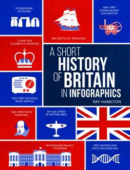 Hardcover A Short History of Britain in Infographics Book