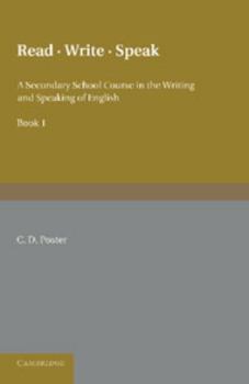 Paperback Read Write Speak: Volume 1 Book