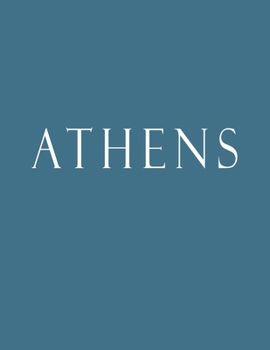 Paperback Athens: Decorative Book to Stack Together on Coffee Tables, Bookshelves and Interior Design - Add Bookish Charm Decor to Your Book
