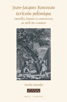 Paperback Jean-Jacques Rousseau écrivain polémique [French] Book