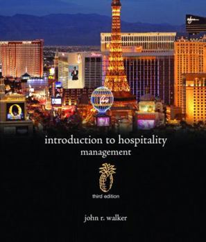 Hardcover Introduction to Hospitality Management Book