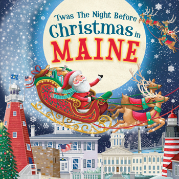 Hardcover 'Twas the Night Before Christmas in Maine Book