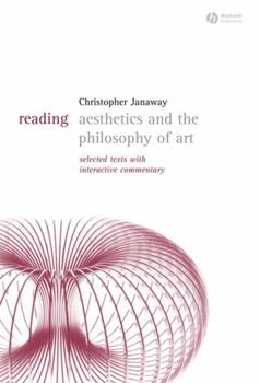 Hardcover Reading Aesthetics and Philosophy of Art Book