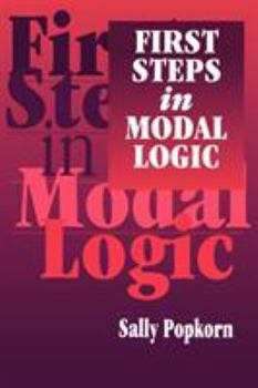 Paperback First Steps in Modal Logic Book