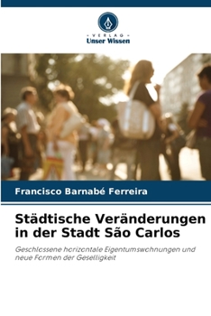 Paperback Städtische Veränderungen in der Stadt São Carlos [German] Book