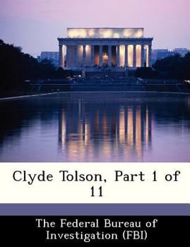 Paperback Clyde Tolson, Part 1 of 11 Book