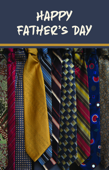 Misc. Father's Day Bulletin: Happy Father's Day (Package of 100): Neckties Image Book