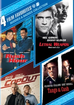 DVD 4 Film Favorites: Buddies & Badges Collection Book