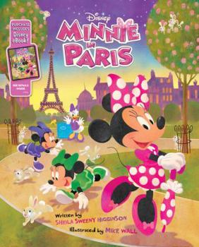 Hardcover Minnie Minnie in Paris: Purchase Includes Disney Ebook! Book