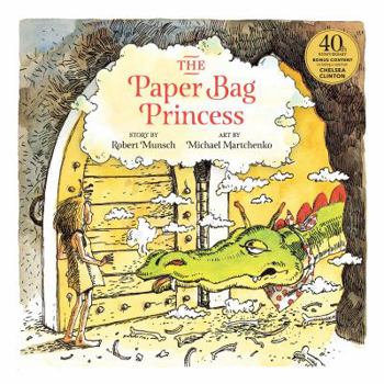Hardcover The Paper Bag Princess 40 Anniv. Edn 5c Signed Carton Book