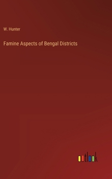 Hardcover Famine Aspects of Bengal Districts Book