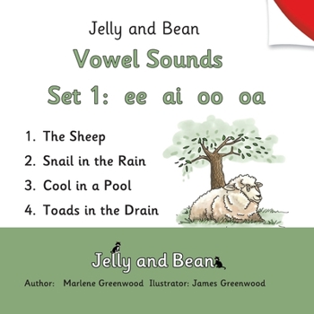 Paperback Vowel Sounds Set 1 (Jelly and Bean Reading Scheme) Book