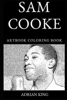 Paperback Sam Cooke Artbook Coloring Book