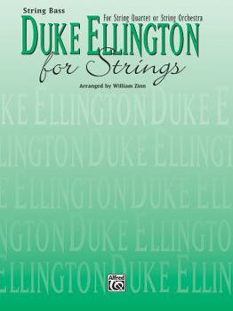 Paperback Duke Ellington for Strings: String Bass Book