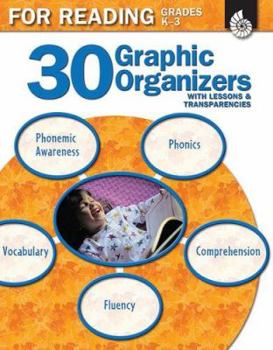 Paperback 30 Graphic Organizers for Reading Book