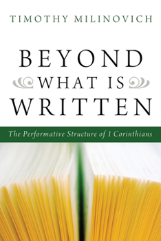 Paperback Beyond What Is Written Book