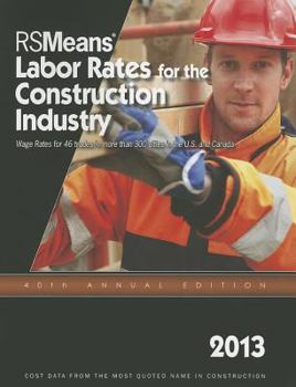 Paperback RSMeans Labor Rates for the Construction Industry Book