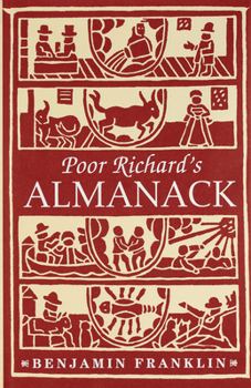 Hardcover Poor Richard's Almanack Book