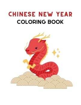 Paperback Chinese New Year coloring book