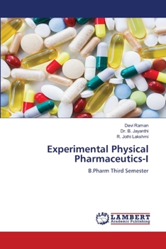 Paperback Experimental Physical Pharmaceutics-I Book
