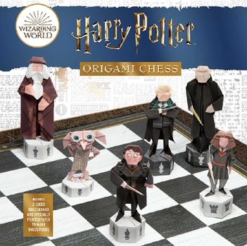 Paperback Harry Potter Origami Chess Book