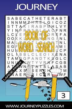 Paperback Journey Large Print Word Search Book 3 [Large Print] Book