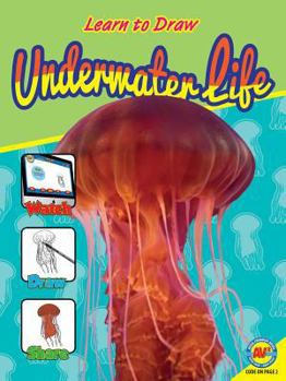 Paperback Underwater Life (Learn to Draw) Book