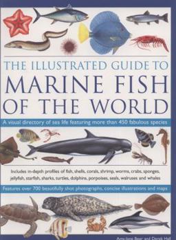 Paperback The Illustrated Guide to Marine Fish of the World: A Visual Directory of Sea Life Featuring More Than 450 Fabulous Species Book