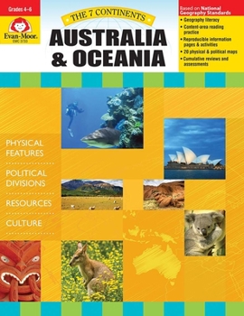 Paperback 7 Continents: Australia and Oceania, Grade 4 - 6 Teacher Resource Book