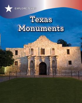 Library Binding Texas Monuments Book