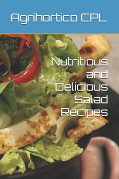 Paperback Nutritious and Delicious Salad Recipes Book