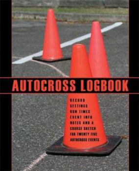 Paperback Autocross Logbook Book