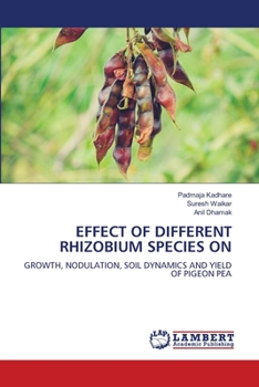 Paperback Effect of Different Rhizobium Species on Book