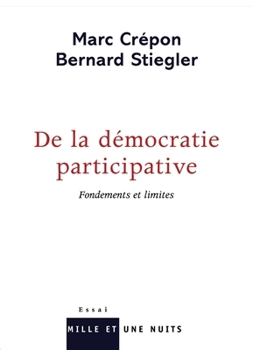Paperback De la démocratie participative [French] Book