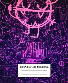 Composition Notebook: Looney Tunes Soft Glossy Cover Wide Ruled Lined Pages Book 7.5 x 9.25 Inches 110 Pages