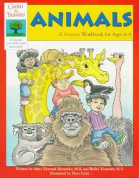 Paperback Animals: A Science Workbook for Ages 4-6 Book