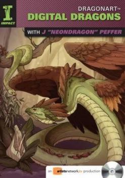 DVD Dragonart - Digital Dragons with J. "neondragon" Peffer Book