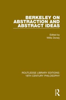 Paperback Berkeley on Abstraction and Abstract Ideas Book