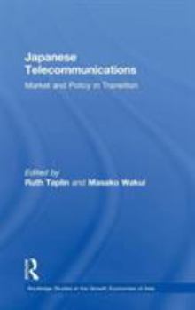 Hardcover Japanese Telecommunications: Market and Policy in Transition Book