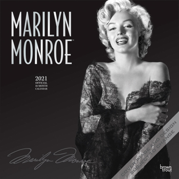Calendar Marilyn Monroe 2021 Square Foil Book