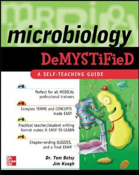 Paperback Microbiology Demystified Book