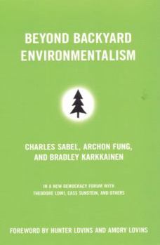 Paperback Beyond Backyard Environmentalism Book