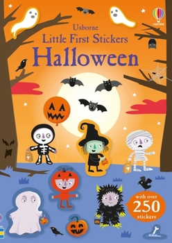 Paperback Little First Stickers Halloween: A Halloween Book for Kids Book