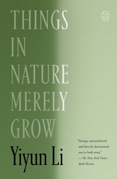 Paperback Things in Nature Merely Grow Book