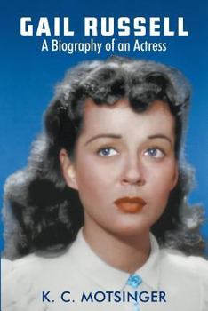 Paperback Gail Russell: A biography of an actress Book