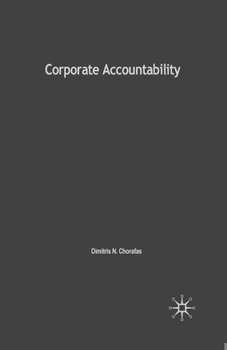 Paperback Corporate Accountability: With Case Studies in Pension Funds and in the Banking Industry Book