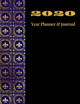 2020 Year Goal Planner and Journal: Personal Goal Setting Planner Journal with Daily Weekly Monthly Quarterly Goals Planner, Habit Tracker and Productivity Tracker with Black & Gold Glossy Cover