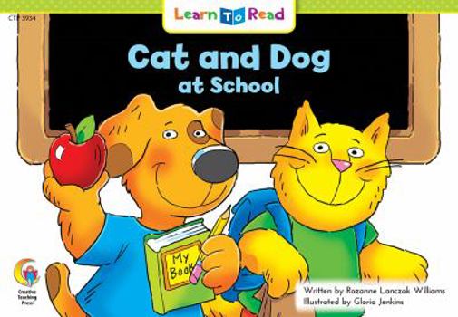 Paperback Cat and Dog at School Book