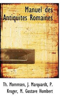 Paperback Manuel Des Antiquit?'s Romaines Book