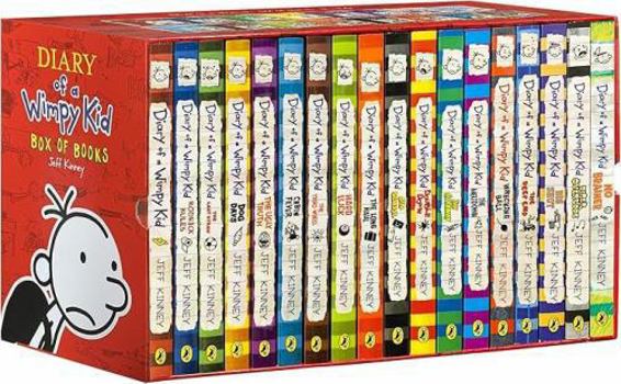 Paperback Jeff Kinney Diary Of A Wimpy Kid 1-24 Books Boxed Set Book